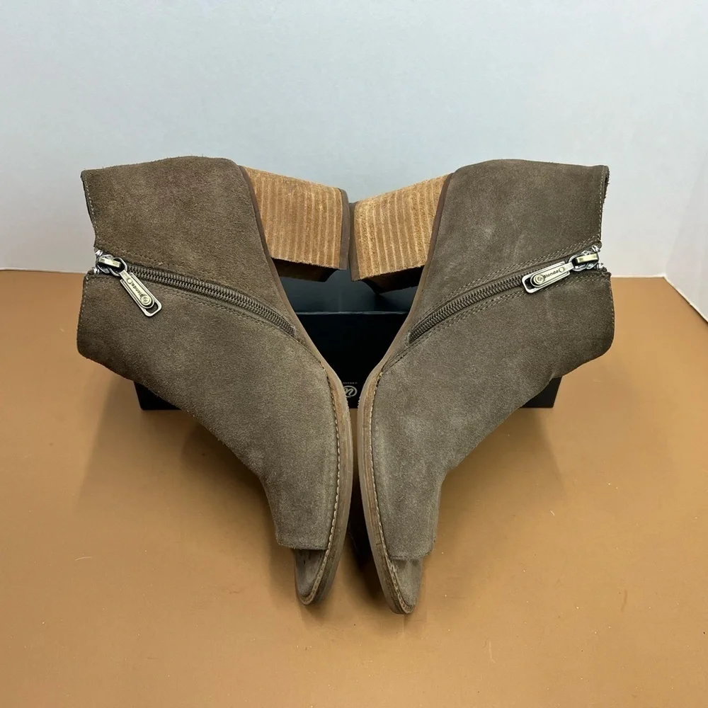 Blond Boots brown Suede Leather size 9
